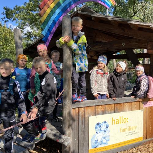 Kinder wandern