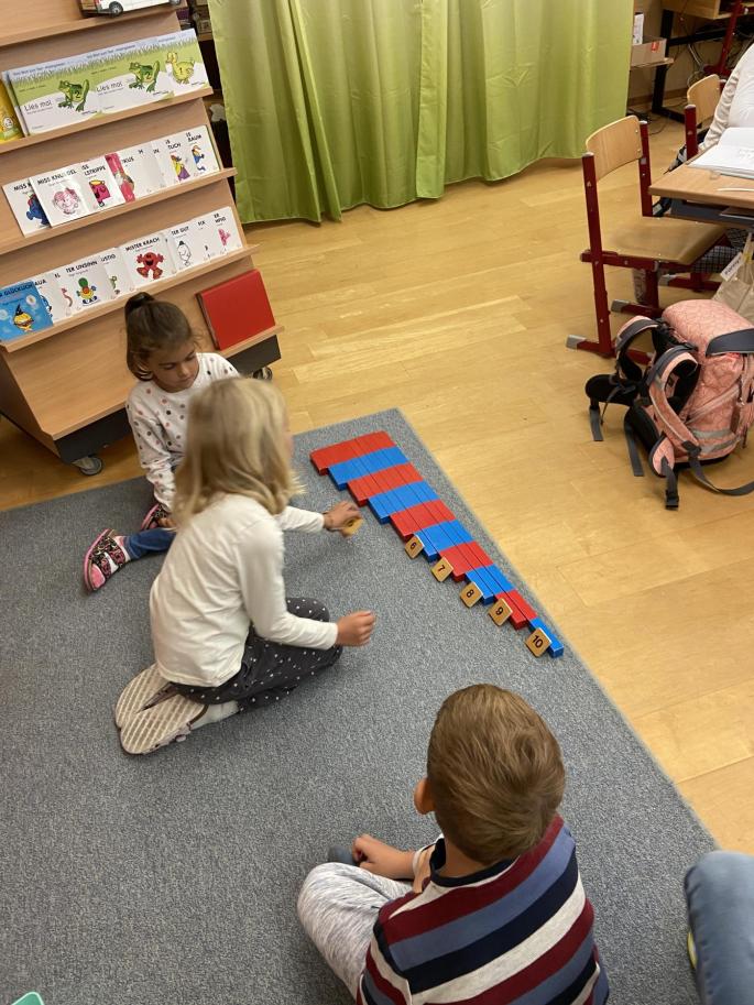 Arbeit mit den numerischen Stangen
