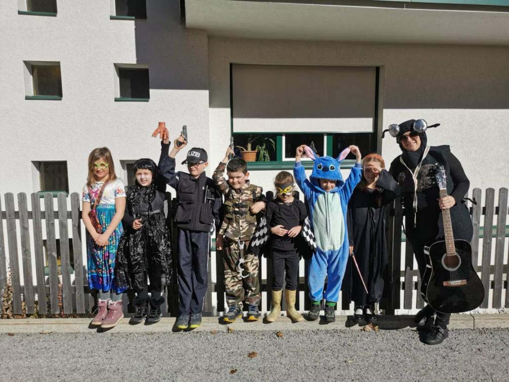 Kinder im Fasching