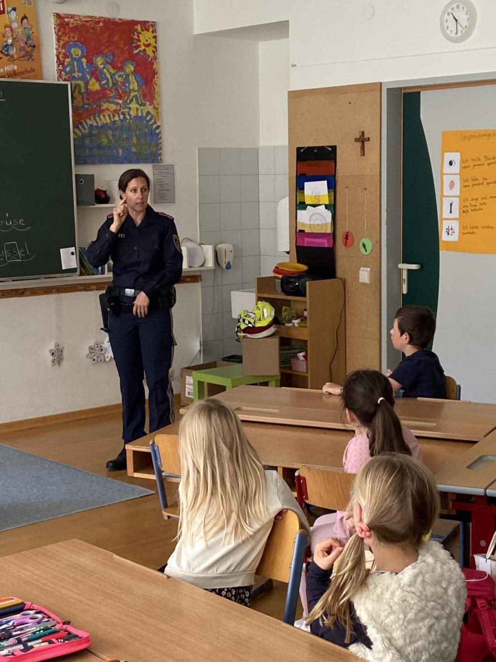 Polizei in der Schule