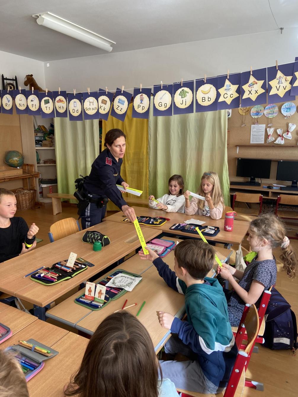 Polizei in der Schule