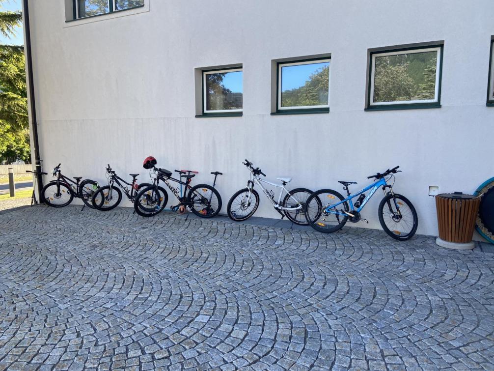 Kinder bei Radfahrführerschein