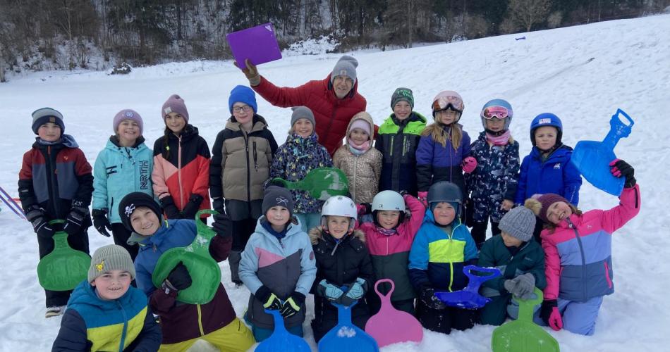 Kinder im Schnee